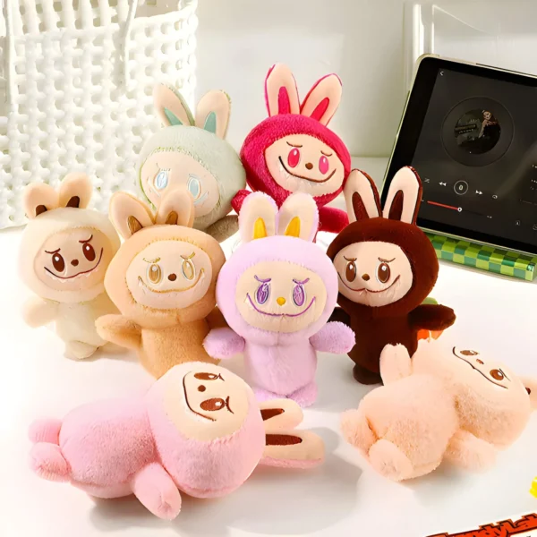 Μπρελόκ Λούτρινο labubu 11cm – 12 τεμ. πακέτο – ΚΩΔ. HY-0794 - Image 2