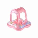 Sainteve Φουσκωτό Σωσίβιο Θαλάσσης Με Σκέπαστρο 71x60cm SY-A2129-1 – Sunshade baby care seat - Image 3