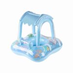 Sainteve Φουσκωτό Σωσίβιο Θαλάσσης Με Σκέπαστρο 71x60cm SY-A2129-1 – Sunshade baby care seat - Image 2