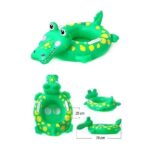 Sainteve Παιδικό Σωσίβιο Φουσκωτό Θαλάσσης Κροκόδειλος 76cm (30″) – Baby boat SY-A0381 - Image 2