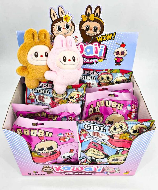 Labubu μπρελόκ λουτρινο 86690 - Image 3