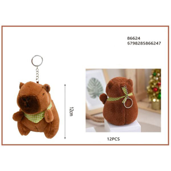 fd Μπρελόκ Λούτρινο 12cm 86624 Capybara