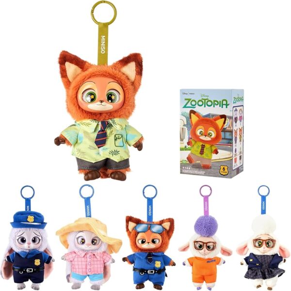 Zωουπολη Λούτρινα Vinyl Plush Surprise Box Zootopia 17cm 88402 - Image 2