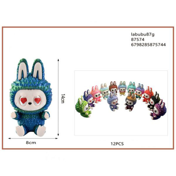 87574 Labubu Φιγούρα 14cm εμπνευσμένη από Monster 87574