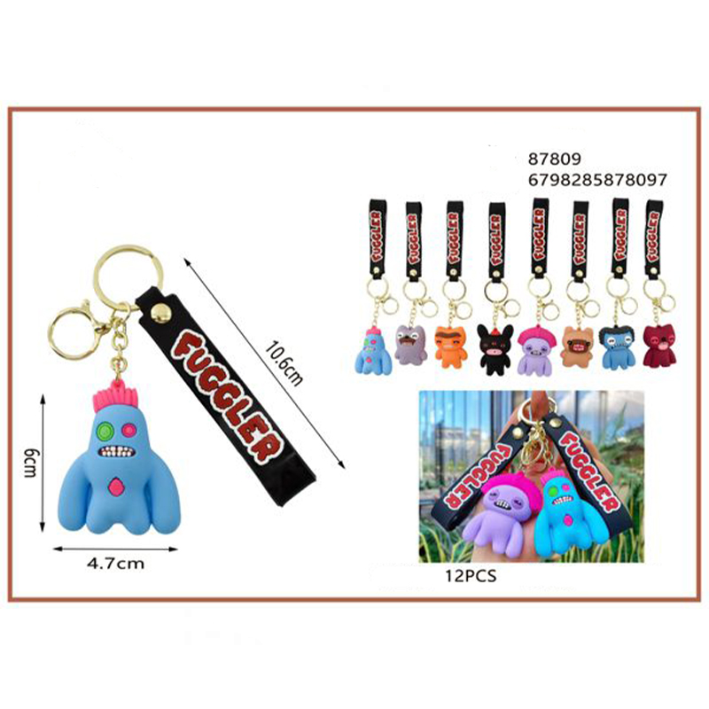 87809 Fuggler μπρελόκ 6cm PVC και σιλικόνη 87809 - Image 1