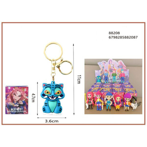 K-POP Demon Hunters φιγούρες μπρελόκ pvc 88208