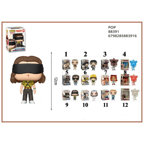 9 POP Stranger Things φιγούρες 12cm 88391-9