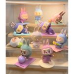 Labubu Lazy Yoga Series. φιγούρες 8cm 87601 - Image 2