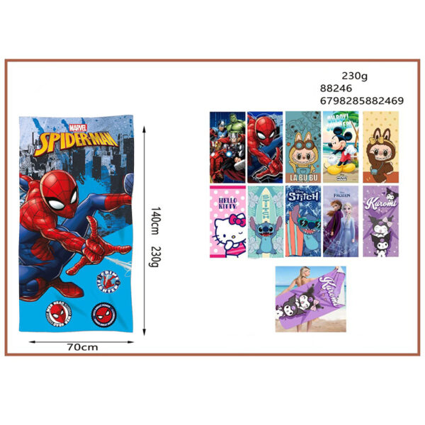 Πετσέτα θαλάσσης 70x140 230γ 88246-2