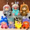 Λούτρινο Μπρελόκ WAKUKU Fuzzy Trendy Fun Party Series Vinyl Face 15cm 87930