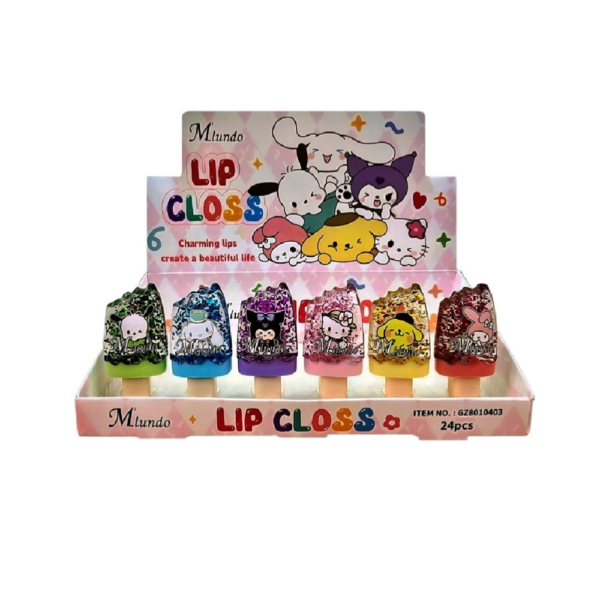 lip gloss Sanrio,  Hello Kitty, Kuromi, Cinnamoroll, Pompompurin, My Melody, Pochacco. - GZ8010403 - Image 3