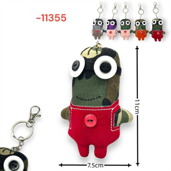 11355 0,60 Λούτρινο Minion με παραλλαγή (camouflage) - 11355