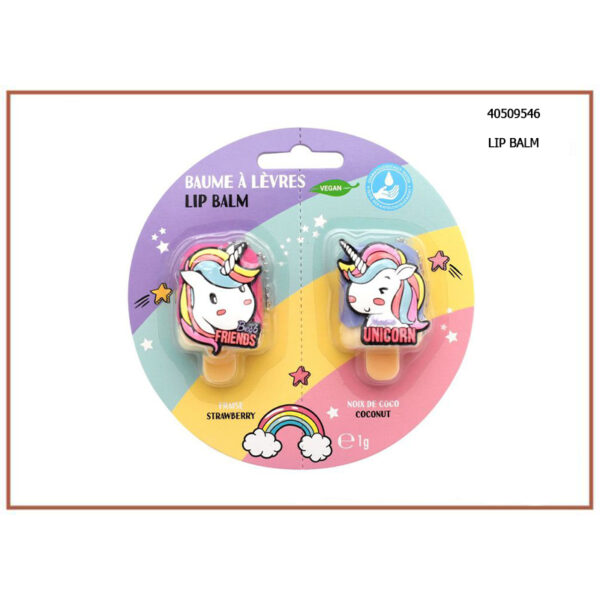 Σετ Take Care Unicorn Lip Balm Strawberry & Coconut - 40509546