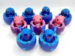 παιδικό παιχνίδι Squishy σε σχήμα αυγού με τον χαρακτήρα Stitch - 86428 - Image 2