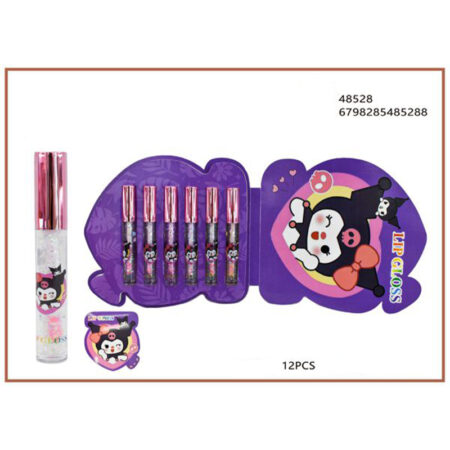 Σετ Lip Gloss Kuromi (6 τεμαχίων) - 48528
