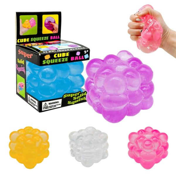 Squishy Cube Squeeze Ball 5,5cm - 89437 - Image 2