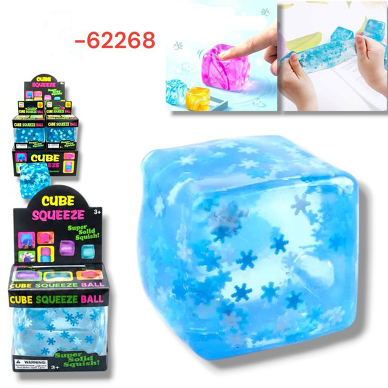 62268 1,60 Squishy Diamond Ice Cube - 62268 - Image 1