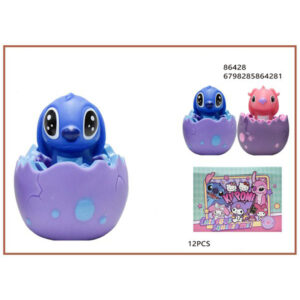 86428 0,60 παιδικό παιχνίδι Squishy σε σχήμα αυγού με τον χαρακτήρα Stitch - 86428