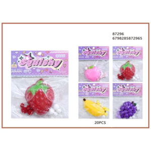 87296 0,50 Παιχνίδια Squishy σε σχήμα φρούτων - 87296