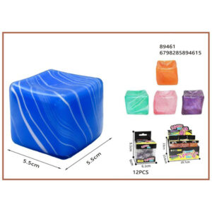 89461 2,50 Squishy Antistress Ice/Marble Cube - 89461