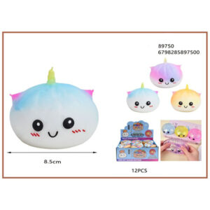 Squishy Dumpling Bun (Rainbow Unicorn Edition) - 89750