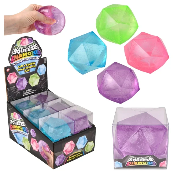 Squishy Diamond Ice Cube - 62266 - Image 2