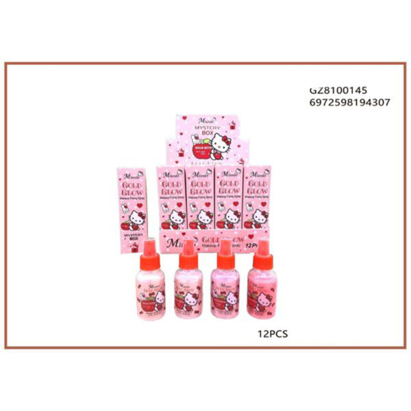 M'lundo Gold Glow Makeup Fixing Spray Hello Kitty - GZ8100145