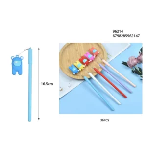 96214 - 0,50 στυλό (gel pens) με ενσωματωμένο κρεμαστό διακοσμητικό - 96214