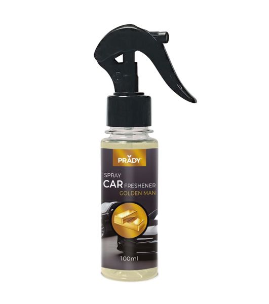 07e6ac11fba33040c108722d5867d929 AMBIENTADOR SPRAY CAR GOLDEN MAN 100ML MADE IN SPAIN - Image 1