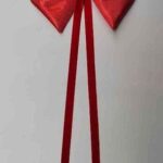 LAZO NAVIDE?O ROJO 34CM 34CM