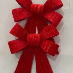 LAZO NAVIDE?O ROJO 13.97X20.32CM 13.97X20.32CM