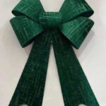 LAZO NAVIDE?O VERDE 22.86X38.1CM 22.86X38.1CM