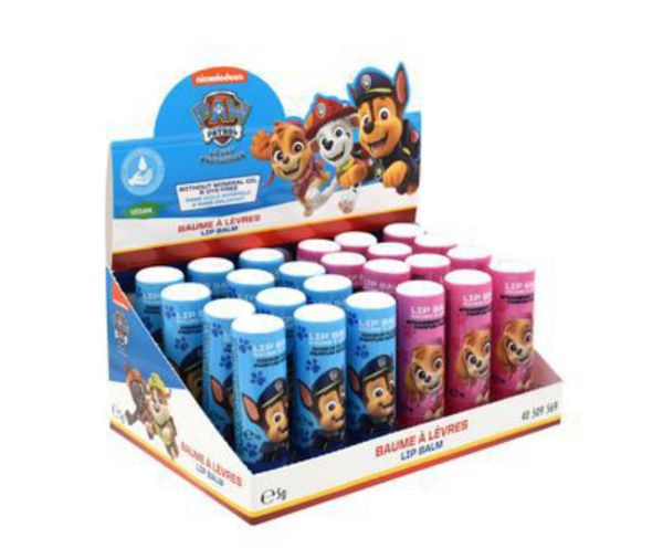c29d5f13baa1a06e48b37e4dc6842abb PAW PATROL LIP BALM 5G 2 CHAR - DL24 - Image 1